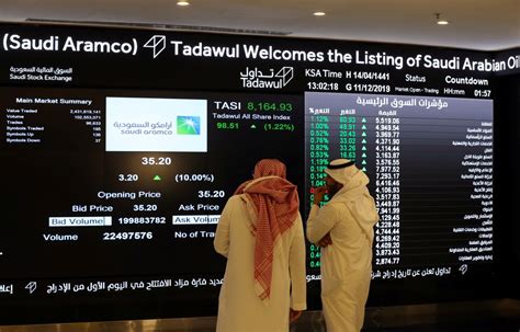 saudi aramco share price tadawul